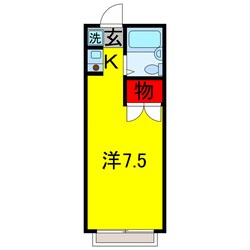 五井駅 バス15分  山田橋下車：停歩4分 2階の物件間取画像